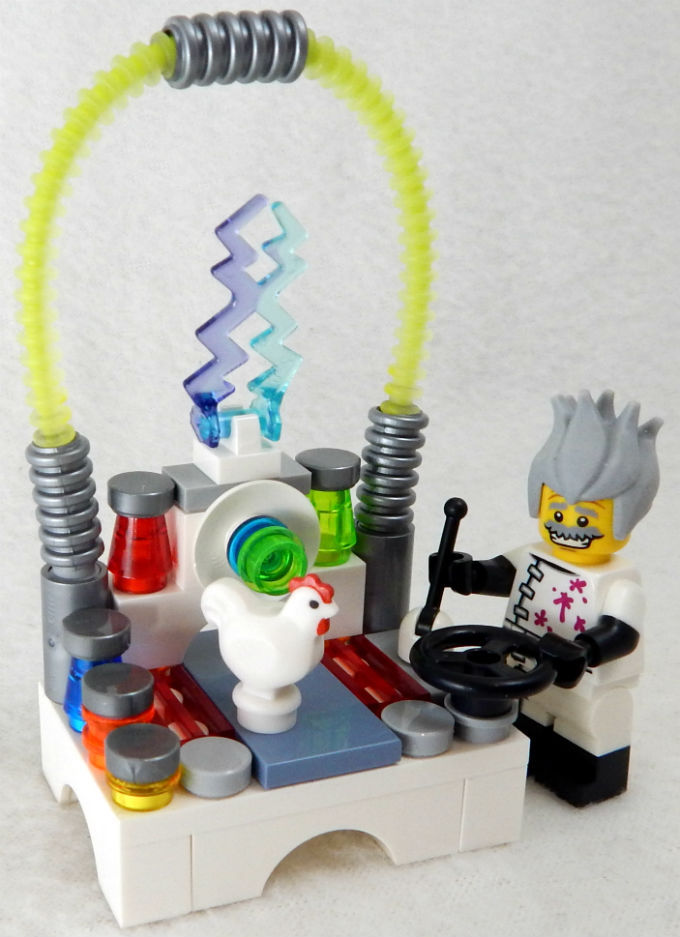 lego scientist minifigure set